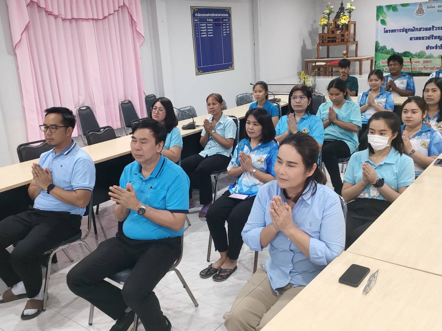 กิจกรรม “รวมพลังสัปปายะสู่วัดด้วยวิถี 5 ส (Big Cleaning Day) พร้อมด้วยพิธีเจริญพุทธมนต์และเจริญภาวนะจิตตภาวนา (12 ส.ค. 67)