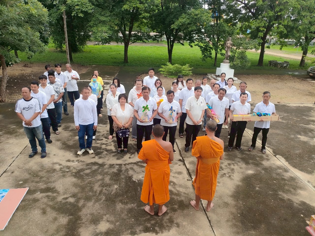 กิจกรรมถวายเทียนพรรษา ประจำปี 2568